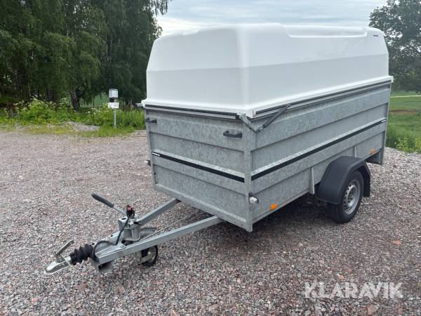 Släpkärra med kåpa Brenderup LV1000