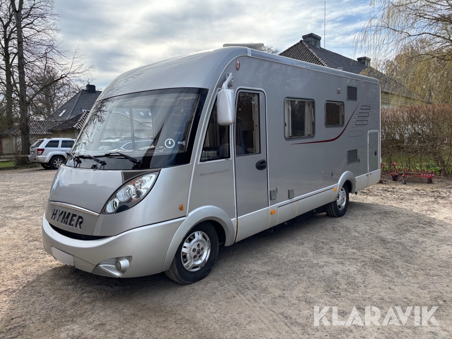 Husbil Hymer B 614 SL nybesiktigad
