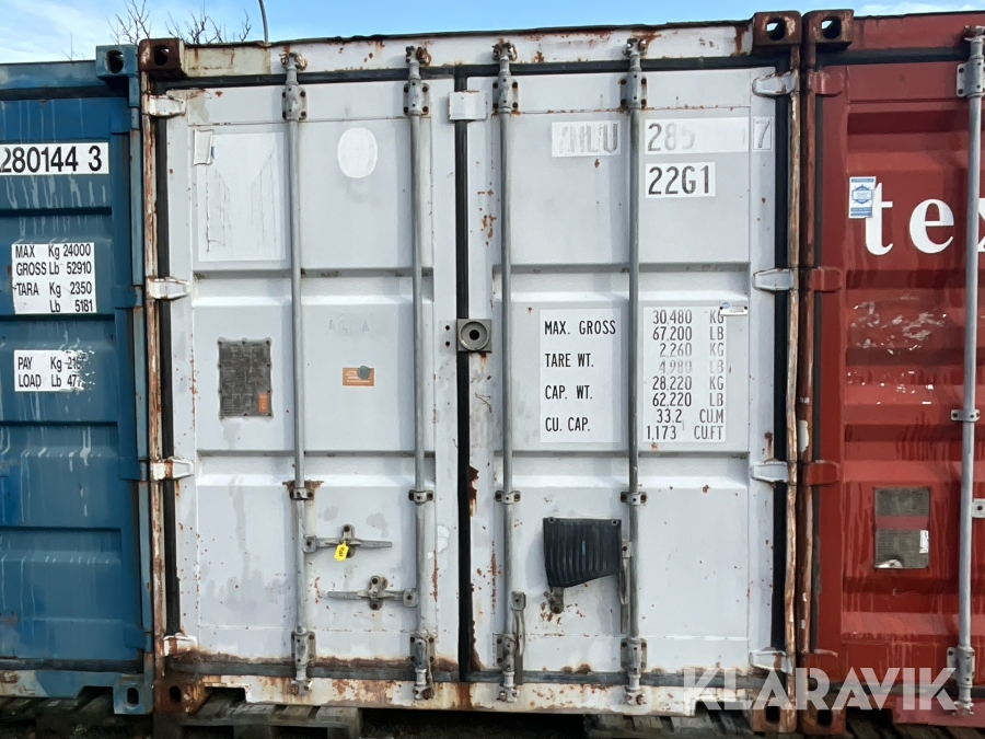 Sjöcontainer 20 fots
