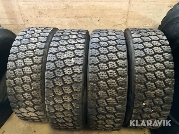 Drivhjul till lastbil 315/60-22,5 4st