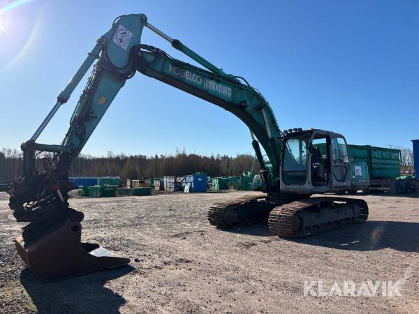 Grävmaskin Kobelco Sk 250 NLC-6 med en skopa