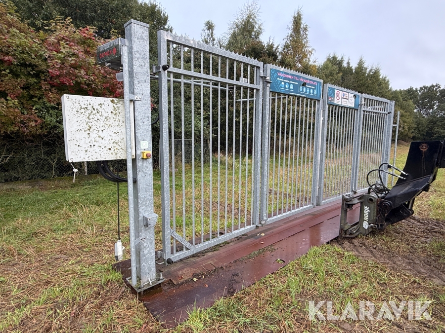 Slaggrind Demex JMG 1370 med körplåt