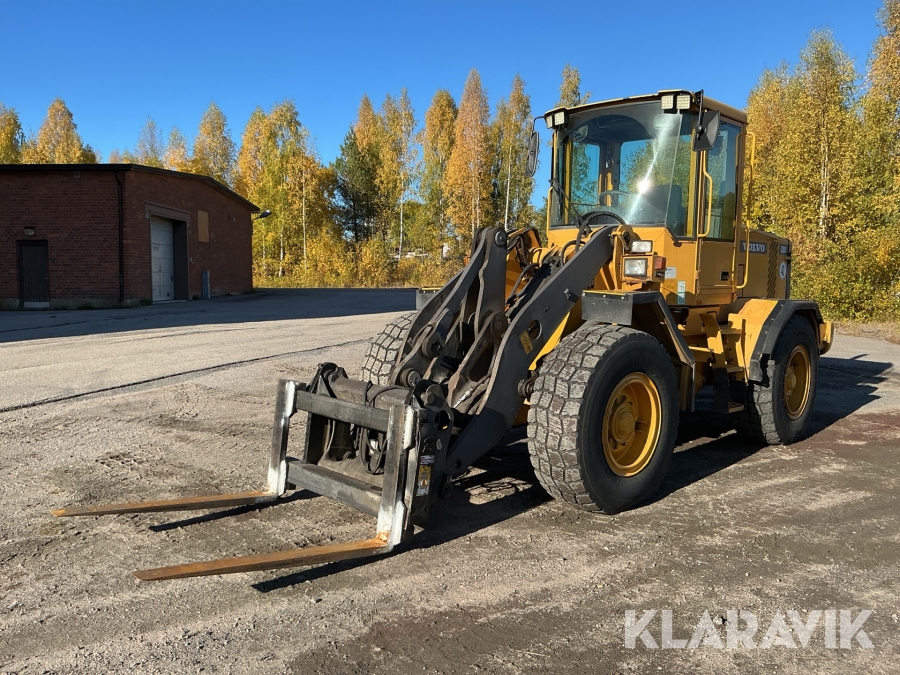 Hjullastare Volvo L70D med redskap