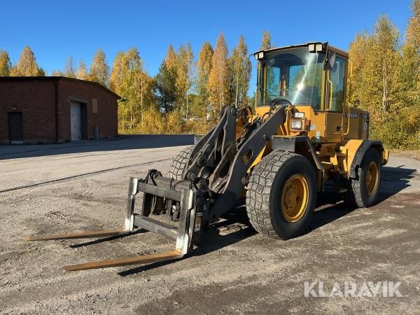 Hjullastare Volvo L70D med redskap