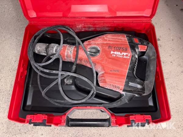 Bilningsmaskin Hilti TE 700-AVR