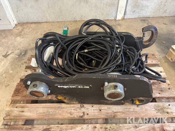 Redskapsfäste / Maskinfäste Engcon QS60-Hydrema-H9-ss10