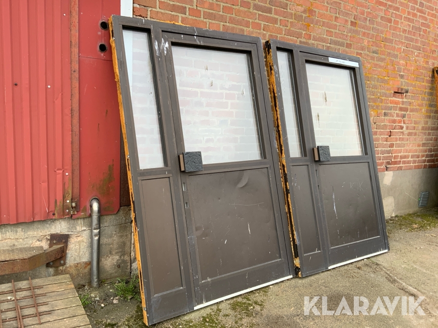 Dörrparti aluminium 1st