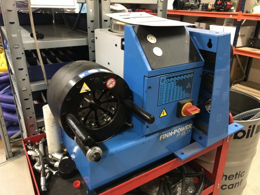 Hydraulisk slangpress 1/4-3/4