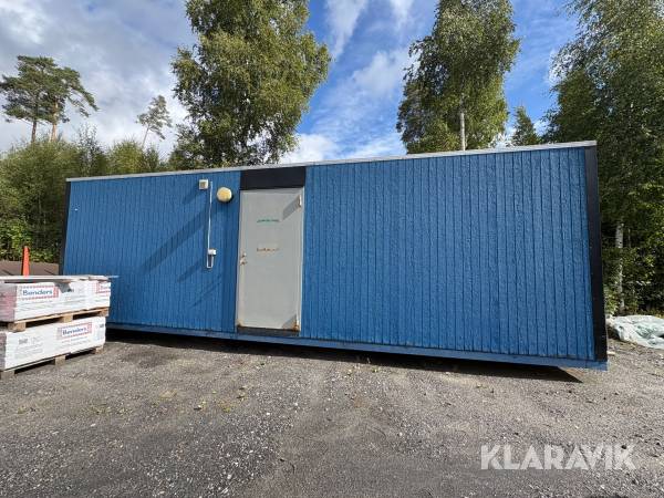 Personalbod på lastväxlarram