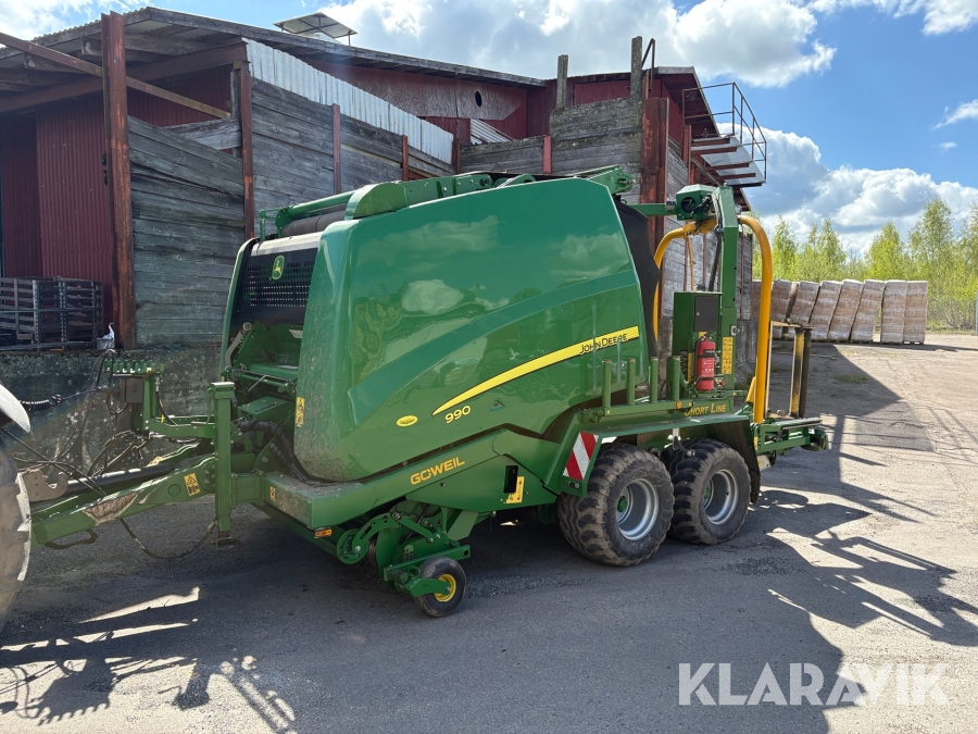 Balpress John Deere 990