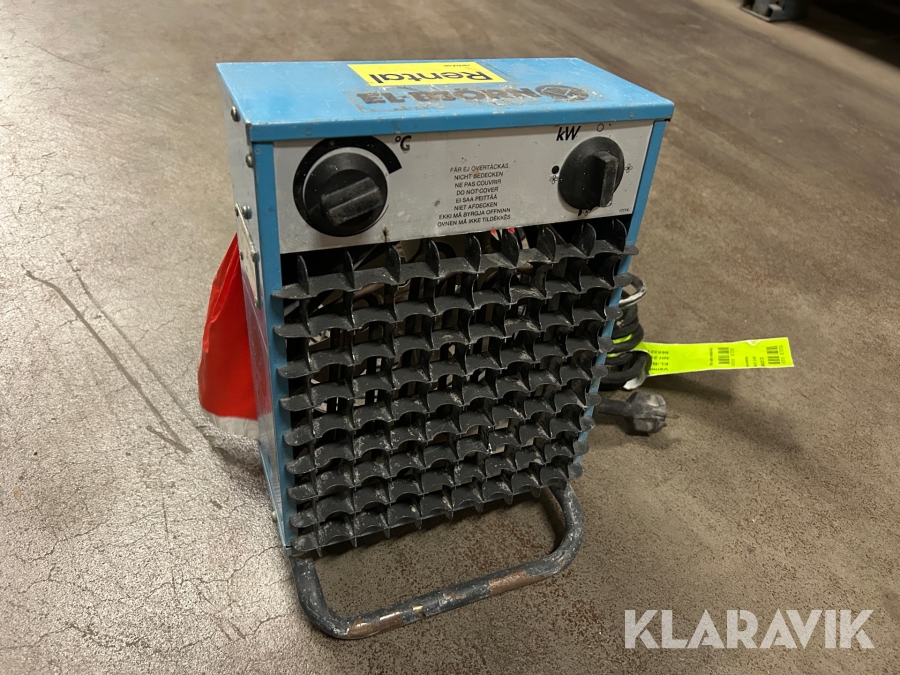 Varmluftsfläkt El-Björn NH 2,2 KW