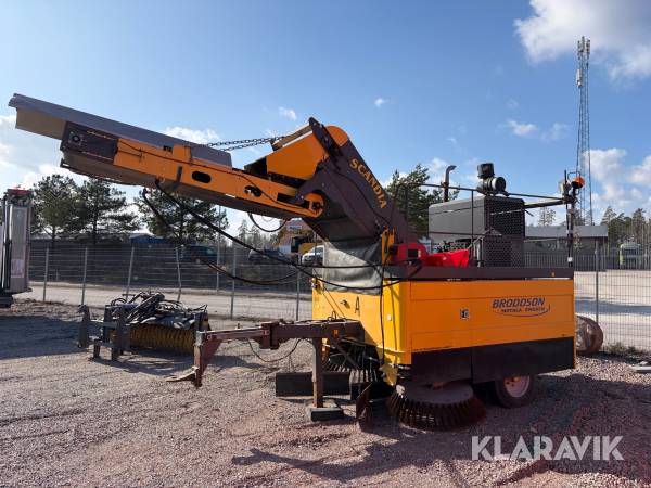 Sandupptagare Broddson Scandia Streetsweeper
