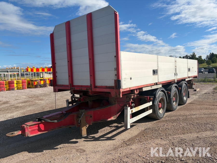 Släp Tyllis 3LSC 7,4m