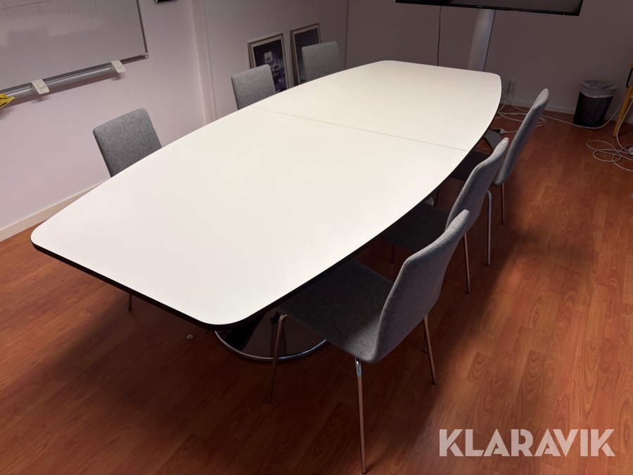 Konferensbord med 6 stolar