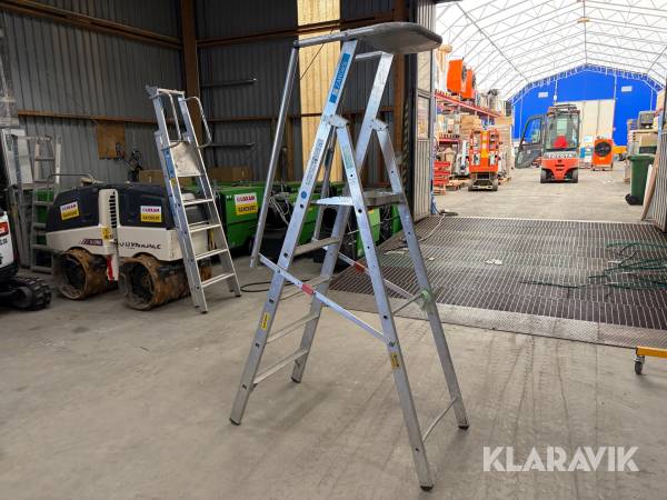 Trappstege med plattform Zarges Zap Z600