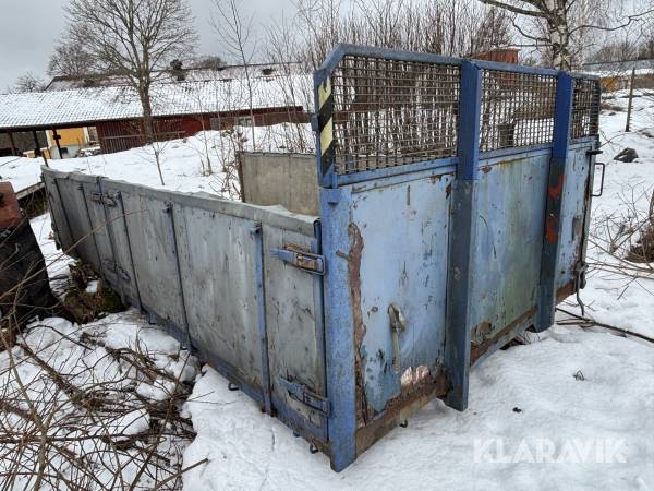 Flak med tippram 4,7m