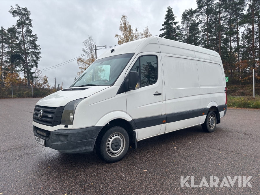 Skåpbil Volkswagen Crafter 35 2.0 TDI med Verkstadsinredning
