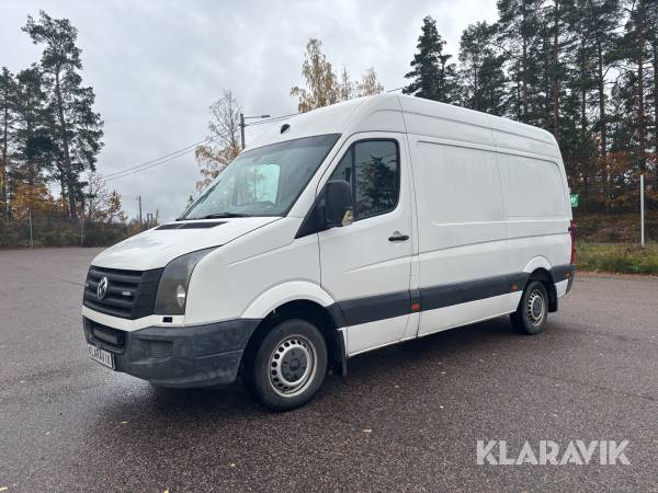 Skåpbil Volkswagen Crafter 35 2.0 TDI med Verkstadsinredning