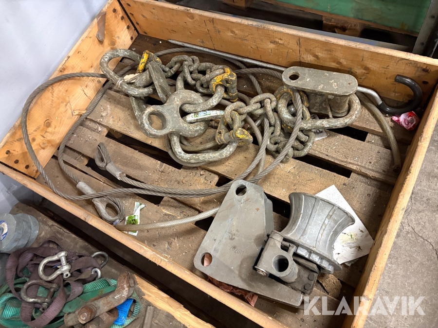 Bogserutrustning 1st pall