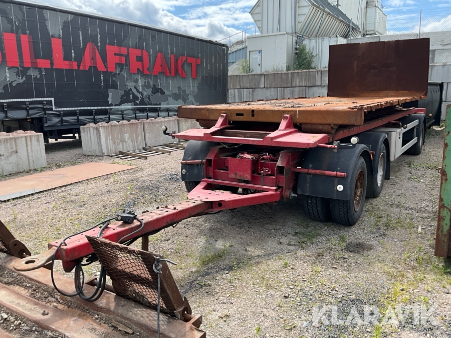 Släp Briab SBX3-28-74 lastväxlarvagn