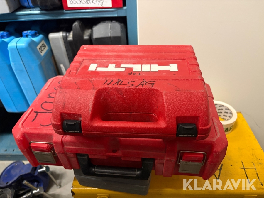 Hålsågar Hilti + Milwaukee 2 lådor