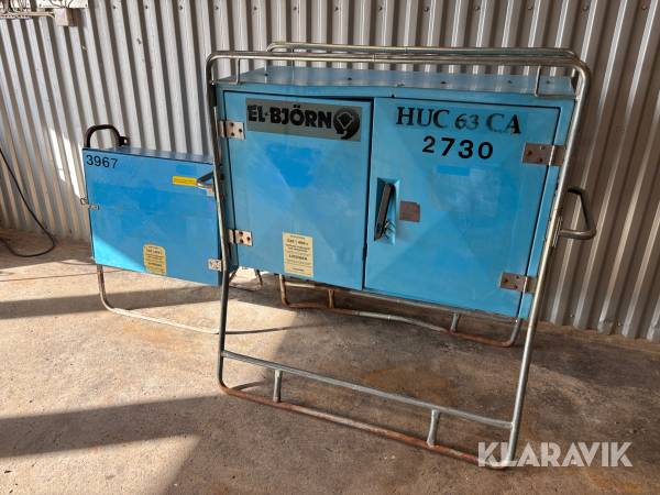 Huvudcentral och undercentral El-Björn