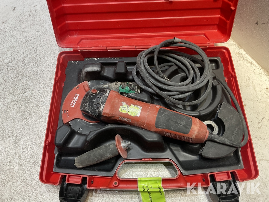 Vinkelslip Hilti AG 125-15DB