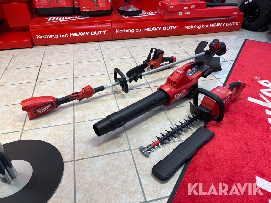 Trädgårdskit Milwaukee med M18 batterisystem