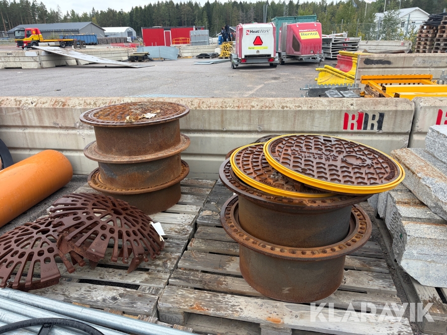 Betäckningar/gjutjärn
