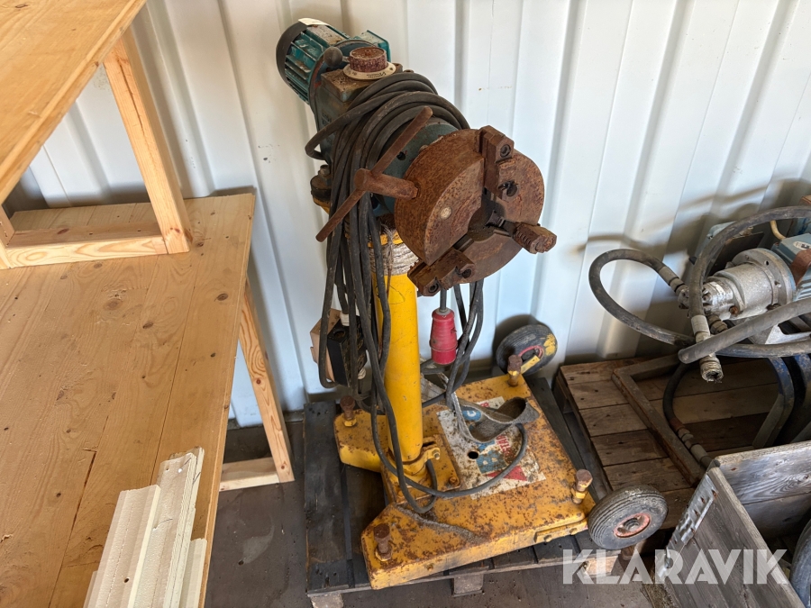 Diverse hydraulaggregat och maskiner