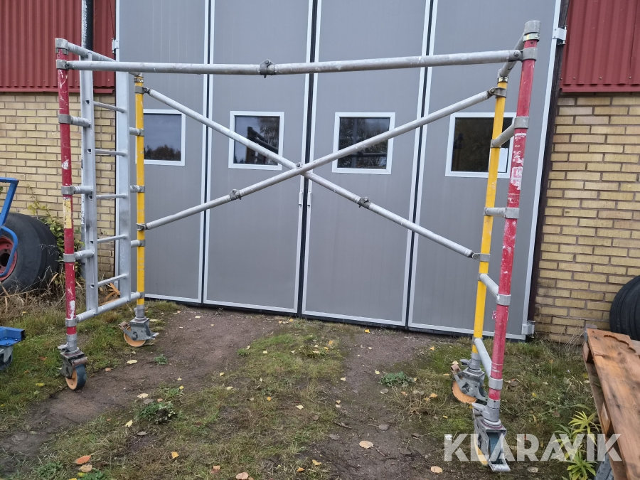 Hantverkställning Instant VX Base 0,75 x 2,50 m Aluminiumställning