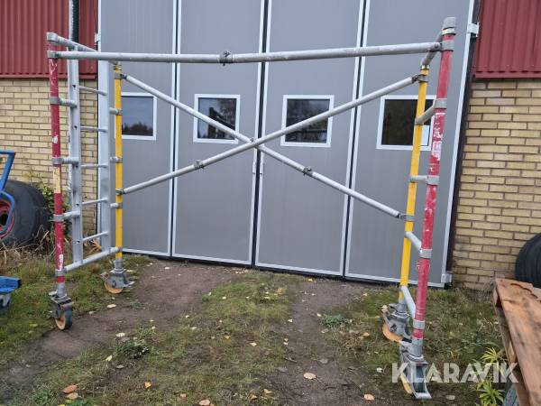 Hantverkställning Instant VX Base 0,75 x 2,50 m Aluminiumställning