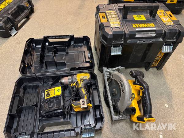 Skruvdragare & Cirkelsåg DeWalt DCD 791 & DCS 391