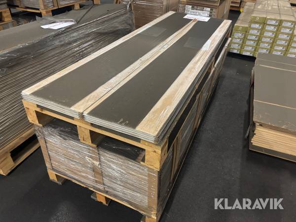 Panel Multiplatta 2390x400x6 äggvit 60st