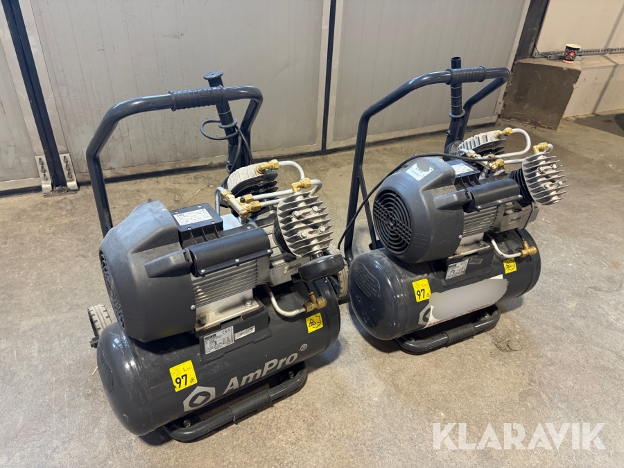 Kompressor Nuair/Ampro TL14403 / 2st 3hp