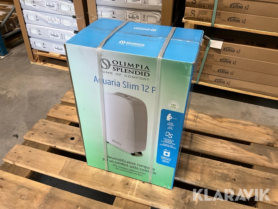 Portabel Luftavfuktare Olimpia Splendid Aquaria slim 12 P ny