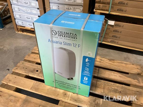Portabel Luftavfuktare Olimpia Splendid Aquaria slim 12 P ny