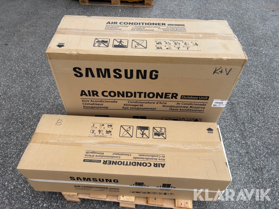 Luftvärmepump komplett Inne & utedel Samsung AR18TXFYAWKX & AR18TXFYAWKN