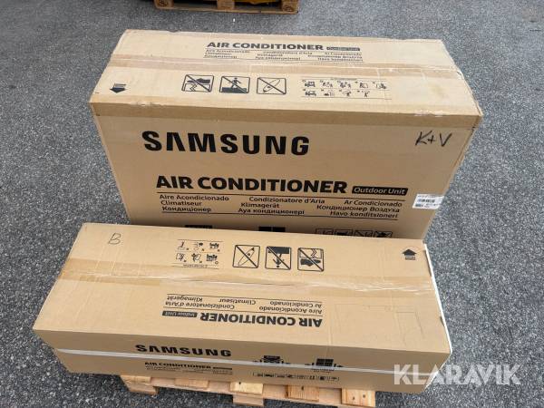 Luftvärmepump komplett Inne & utedel Samsung AR18TXFYAWKX & AR18TXFYAWKN