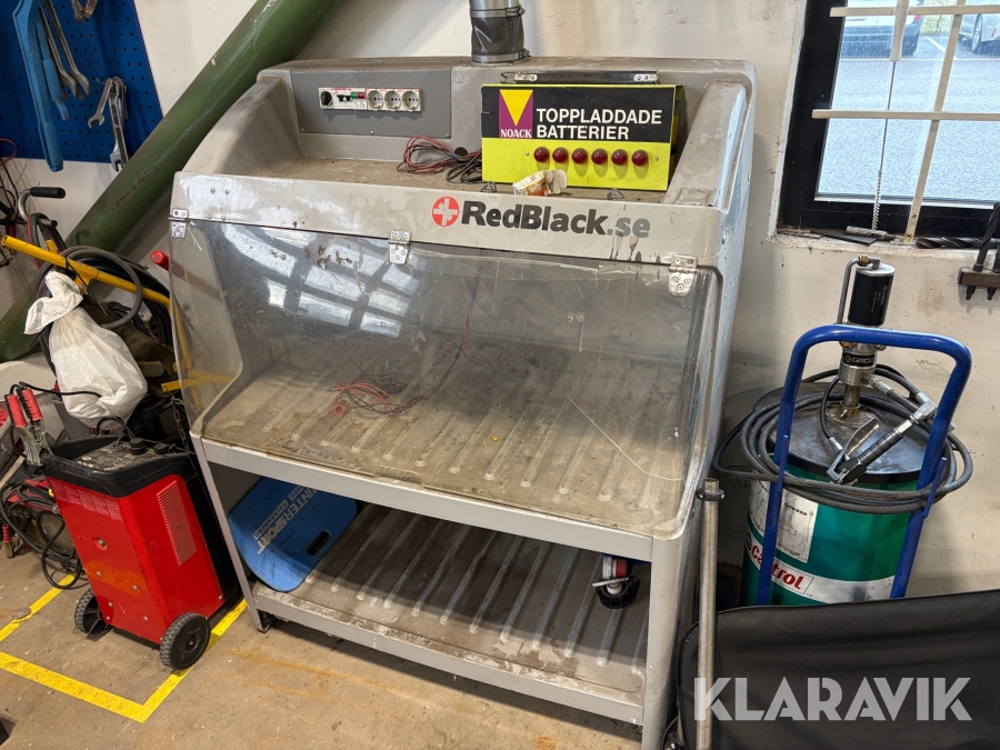 Batteriskåp Redblack