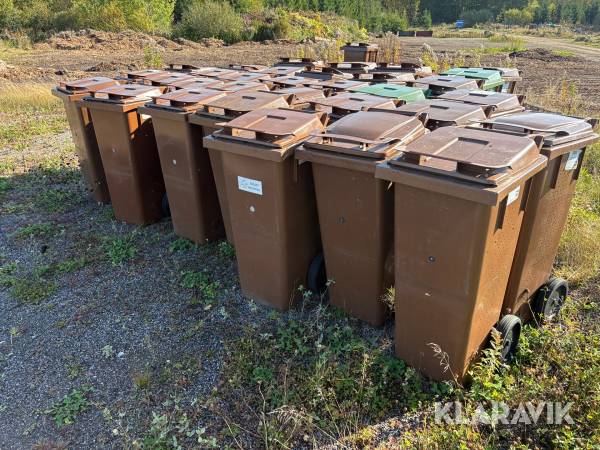 Sopkärl PWS 140 L, 100 st