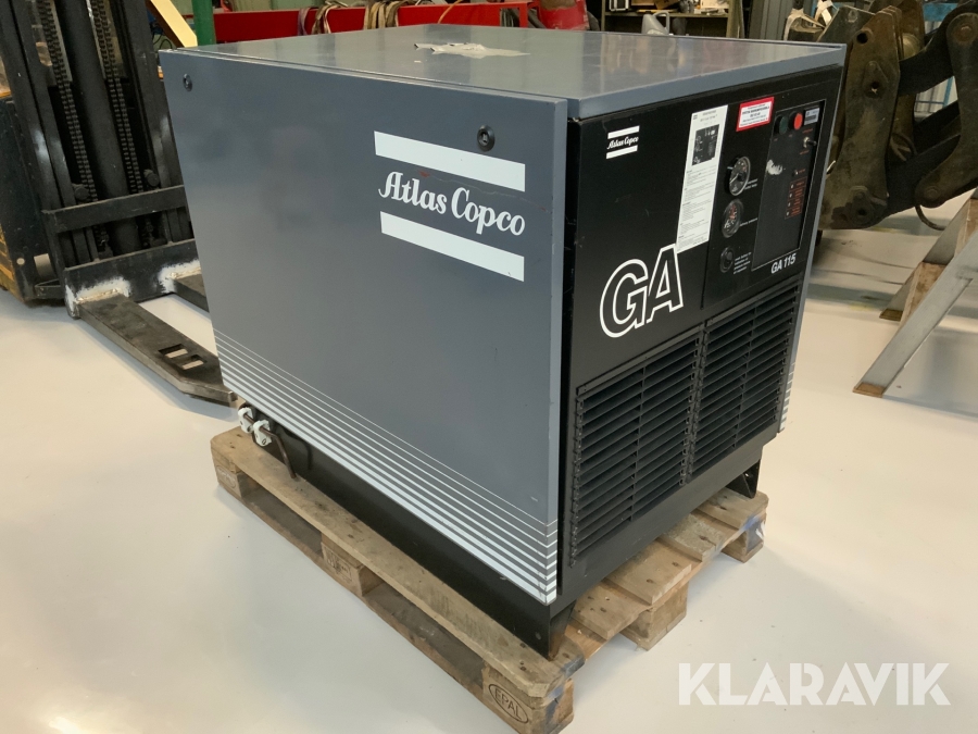 Kompressor Atlas Copco Ga 115 skruvkompressor