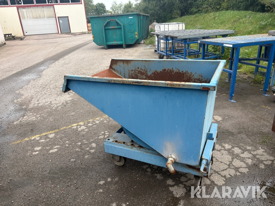 Tippcontainer på hjul