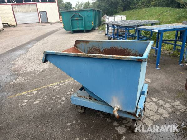 Tippcontainer på hjul