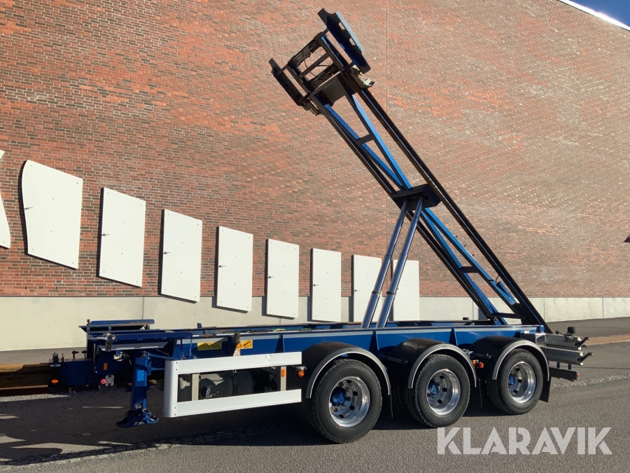 Lastväxlarkärra Kilafors tridem 24000kg
