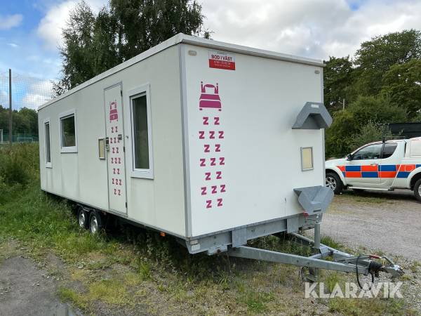 Personalvagn Scanvogn Arbetsbod  730 med kök 2sovrum toalett dusch