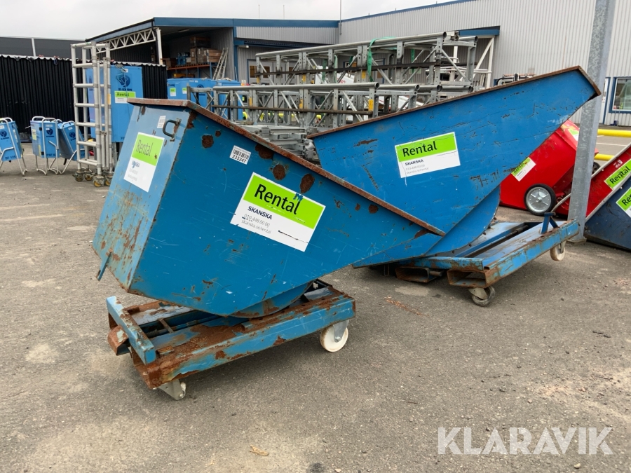 Tippcontainer 2st Lift & Container