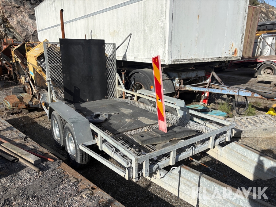 Maskinsläp Vältvagn Rekotrailer 2500 TD