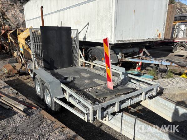 Maskinsläp Vältvagn Rekotrailer 2500 TD