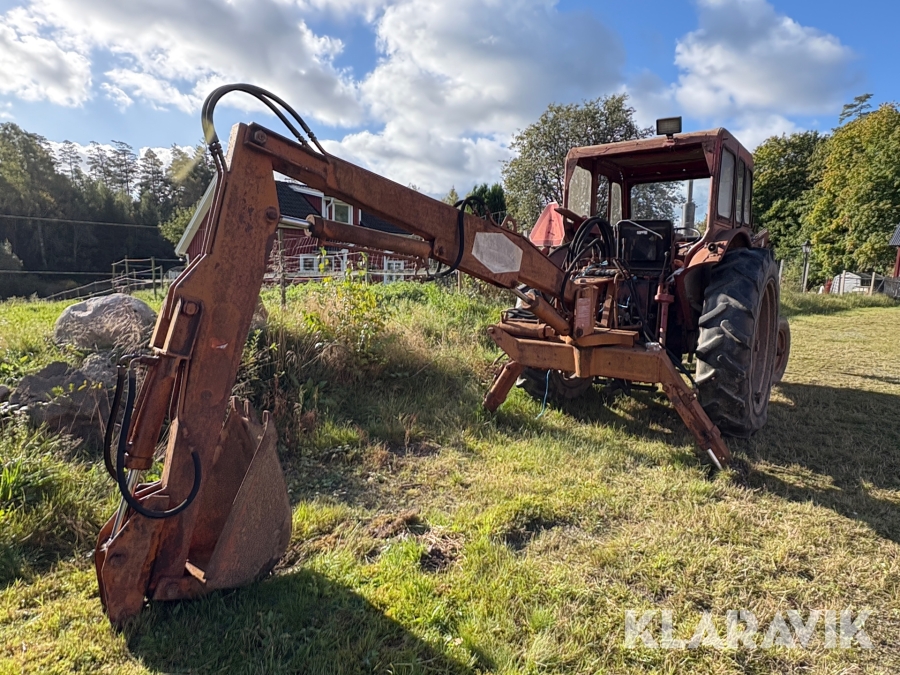 Grävaggregat till traktor Tomenzoli
